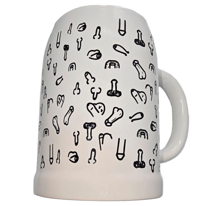 DIABLO PICANTE - JARROS DE CERVEJA PÊNIS - D-245405 - Dona Pimenta