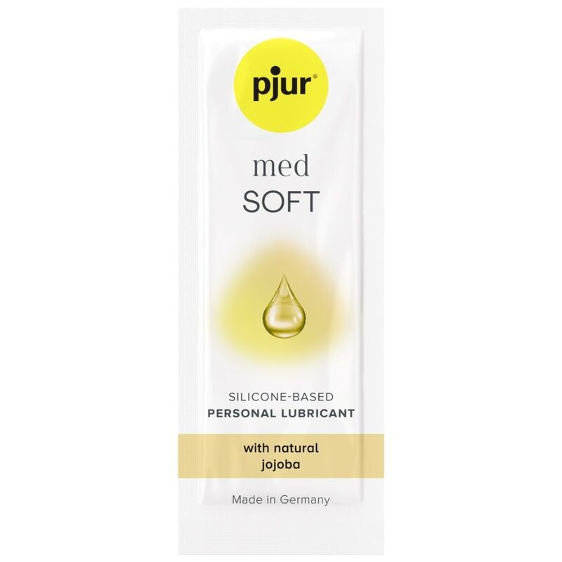 LUBRIFICANTE DE SILICONE PJUR MED SOFT GLIDE 1,5 ML - D-230656 - Dona Pimenta