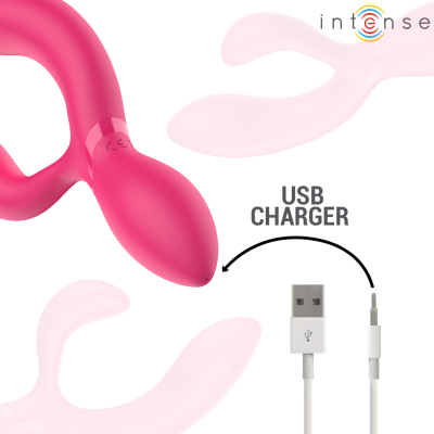 INTENSE - ESTIMULADOR VIBRATÓRIO ARTICULADO CHARLY - D-245068 - Dona Pimenta