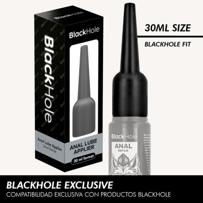 BLACK HOLE - APLICADOR DE LUBRIFICANTE ANAL TAMANHO P 30 ML - D-245174 - Dona Pimenta