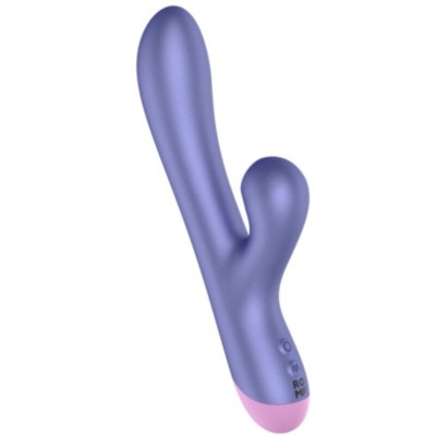 ROMP - PULSE RABBIT VIBRADOR DUPLO PARA PONTO G AZUL ELÉTRICO - D-245866 - Dona Pimenta