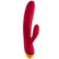 ROMP - JAZZ VIBRADOR COELHO RECARREGÁVEL VERMELHO - D-245870 - Dona Pimenta