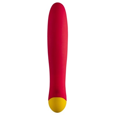 ROMP - JAZZ VIBRADOR COELHO RECARREGÁVEL VERMELHO - D-245870 - Dona Pimenta