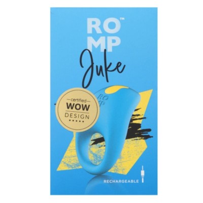 ROMP - JUKE ANEL PENIANO DE SILICONE COM VIBRADOR PARA ESTIMULAÇÃO CLITÓRICA - D-245885 - Dona Pimenta