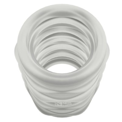 ROMP - MOSH MASTURBADOR MASCULINO TRANSPARENTE COM BAINHA REVERSÍVEL DE 6 CM - D-245890 - Dona Pimenta
