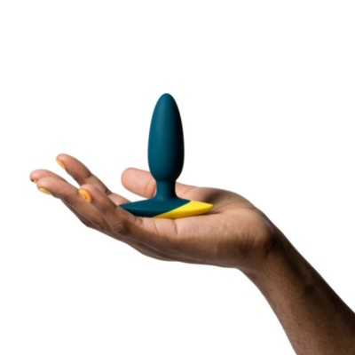 ROMP - BASS VIBRADOR ANAL PLUG 10 CM VERDE - D-245881 - Dona Pimenta