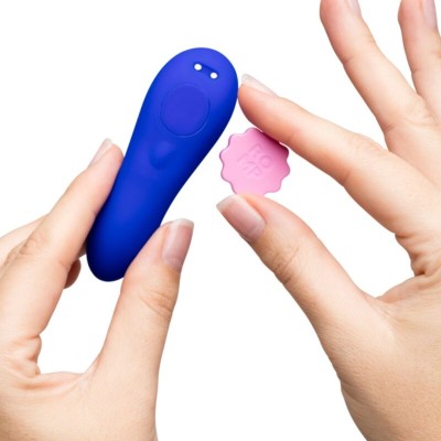 ROMP - CALCINHA DE SILICONE VIBRATÓRIA MAGNÉTICA PARA FESTAS COM CONTROLE REMOTO - D-245862 - Dona Pimenta