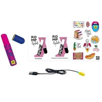 ROMP - BATOM ESTIMULANTE CLITÓRIS 7 NÍVEIS - D-245864 - Dona Pimenta
