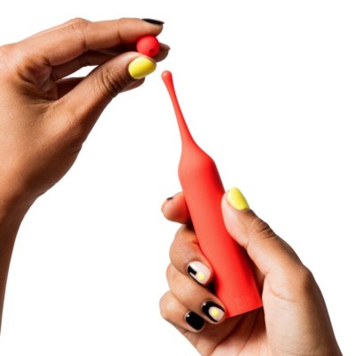 ROMP - POP ESTIMULADOR CLITORIAL DE ALTA FREQUÊNCIA VERMELHO - D-245878 - Dona Pimenta