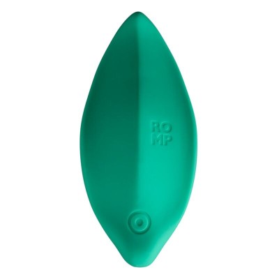 ROMP - WAVE VIBRADOR DE ONDAS, ESTIMULADOR CLITORIANO, FORMATO ERGONÔMICO, VERDE-ÁGUA - D-245880 - Dona Pimenta