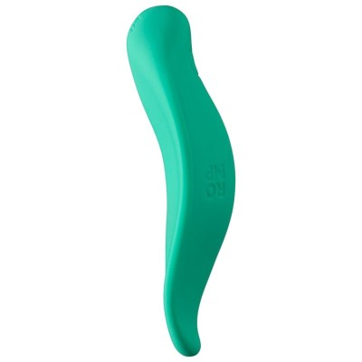 ROMP - WAVE VIBRADOR DE ONDAS, ESTIMULADOR CLITORIANO, FORMATO ERGONÔMICO, VERDE-ÁGUA - D-245880 - Dona Pimenta