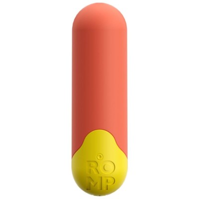 ROMP - RIOT MULTIFUNCIONAL VIBRATÓRIO BULLET LARANJA + AMARELO - D-245887 - Dona Pimenta