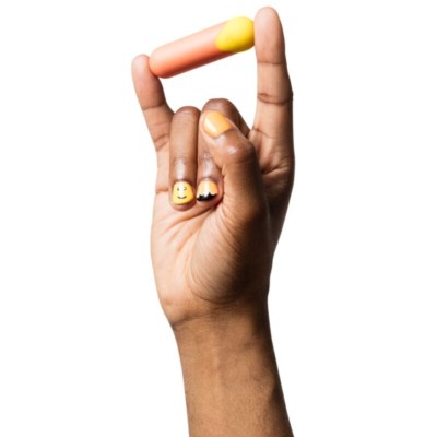 ROMP - RIOT MULTIFUNCIONAL VIBRATÓRIO BULLET LARANJA + AMARELO - D-245887 - Dona Pimenta