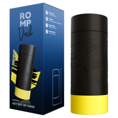ROMP - DASH MASTURBADOR MASCULINO COM CONTROLE DE SUCÇÃO 20 CM - D-245879 - Dona Pimenta