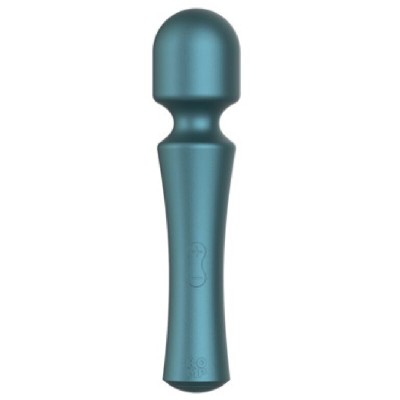 ROMP - PRESTO MINI WAND VIBRATOR COM CABEÇA FLEXÍVEL VERDE - D-245869 - Dona Pimenta
