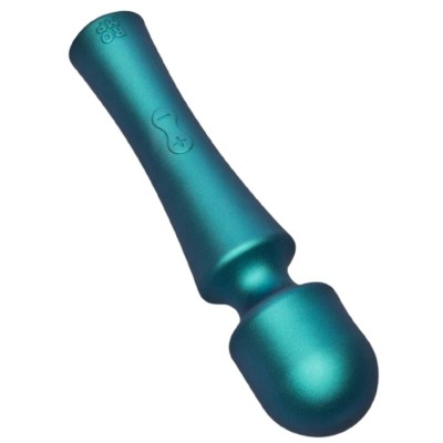 ROMP - PRESTO MINI WAND VIBRATOR COM CABEÇA FLEXÍVEL VERDE - D-245869 - Dona Pimenta