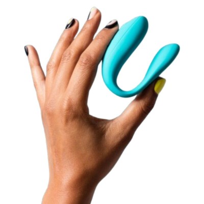 ROMP - JOIN JUNTEM-SE AO VIBRADOR PARA CASAIS TURQUESA - D-245876 - Dona Pimenta