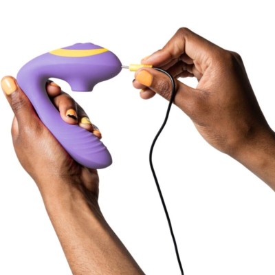 ROMP - REVERB ESTIMULADOR DE PONTO G E DISPOSITIVO DE SUCÇÃO CLITORIAL REVERB ROXO - D-245865 - Dona Pimenta