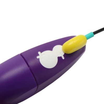 ROMP - FREE ESTIMULADOR CLITORIAL GRÁTIS COM TAMPA, 10 NÍVEIS, RECARREGÁVEL, ROXO - D-245872 - Dona Pimenta