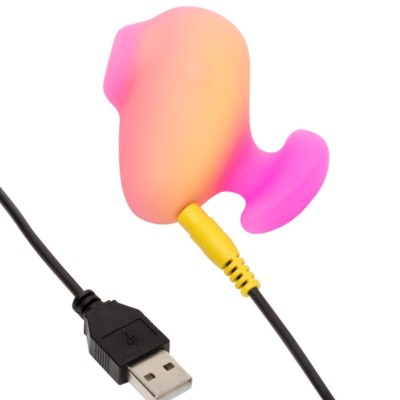 ROMP - KISS VIBRADOR DE DEDO RECARREGÁVEL COM SUCÇÃO CLITÓRICA - D-245873 - Dona Pimenta