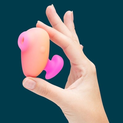 ROMP - KISS VIBRADOR DE DEDO RECARREGÁVEL COM SUCÇÃO CLITÓRICA - D-245873 - Dona Pimenta
