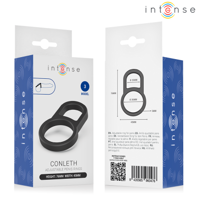 INTENSE - CONLETH ANEL PENIANO DUPLO AJUSTÁVEL MODELO 3 - D-245142 - Dona Pimenta