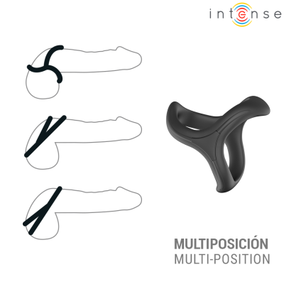 INTENSE - ALFIE ANEL PENIANO TRIPLO AJUSTÁVEL MODELO 6 - D-245145 - Dona Pimenta