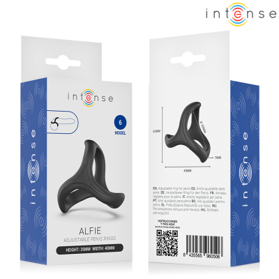 INTENSE - ALFIE ANEL PENIANO TRIPLO AJUSTÁVEL MODELO 6 - D-245145 - Dona Pimenta