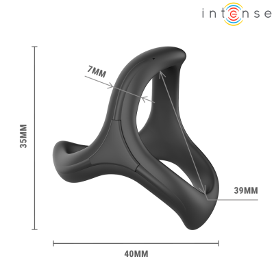 INTENSE - ALFIE ANEL PENIANO TRIPLO AJUSTÁVEL MODELO 6 - D-245145 - Dona Pimenta