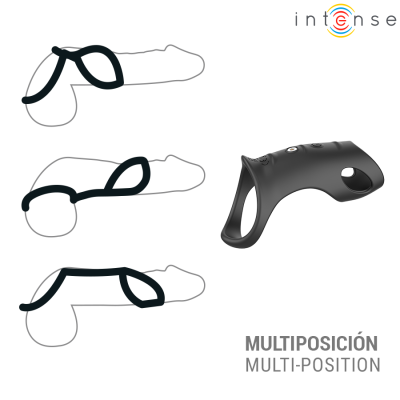 INTENSE - JEROME ANEL PENIANO VIBRATÓRIO AJUSTÁVEL MODELO 12 - D-245151 - Dona Pimenta