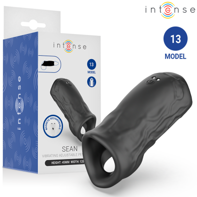 INTENSE - SEAN ANEL PENIANO VIBRATÓRIO AJUSTÁVEL MODELO 13 - D-245152 - Dona Pimenta