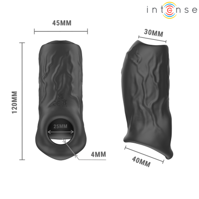 INTENSE - SEAN ANEL PENIANO VIBRATÓRIO AJUSTÁVEL MODELO 13 - D-245152 - Dona Pimenta