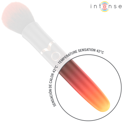 INTENSE - EMILIA ESCOVA VIBRATÓRIA AQUECIDA 16 CM - D-245173 - Dona Pimenta