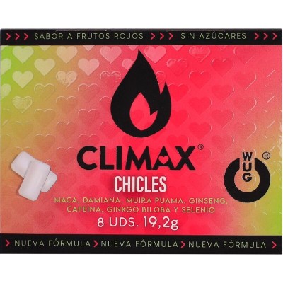 WUG CLIMAX - RESSACA PÓS-BEBIDA 8 UNIDADES - D-246172 - Dona Pimenta