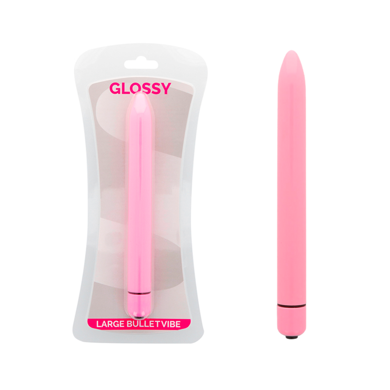 GLOSSY SLIM VIBRADOR ROSA - D-218353 - Dona Pimenta GLOSSY SLIM VIBRADOR ROSA - D-218353 - Dona Pimenta
