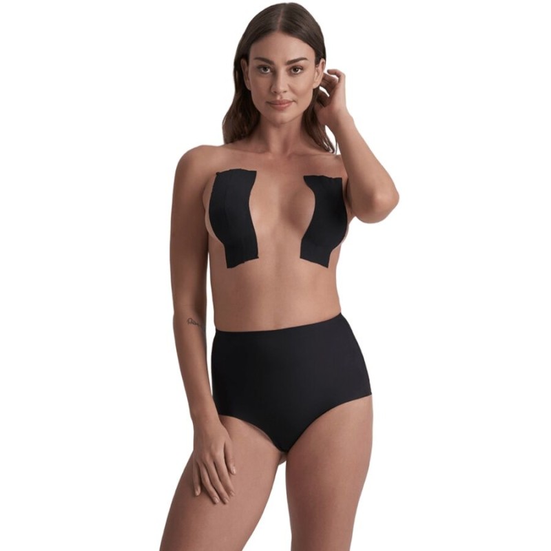 BYE-BRA - BODY TAPE DOUBLE SIDED CINTA DE DOBLE CARA BEIGE TALLA ÚNICA 5 x 500 CM - D-245478 - Dona Pimenta