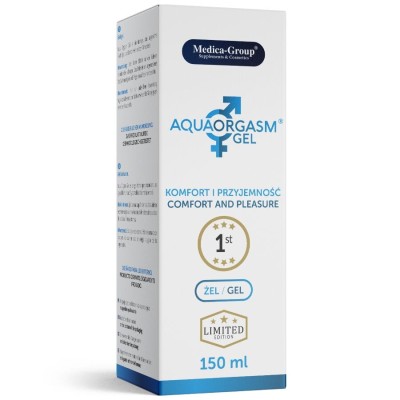 MEDICA GROUP - AQUA ORGASM GEL ÍNTIMO 150 ML - D-245638 - Dona Pimenta