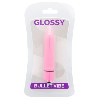 GLOSSY THIN VIBRADOR ROSA INTENSO - D-218358 - Dona Pimenta