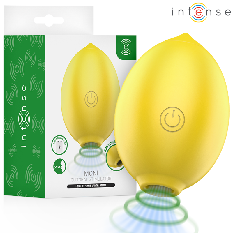 INTENSE - MONI LEMON ESTIMULADOR DE SUCÇÃO DO CLITÓRIS - D-245679 - Dona Pimenta