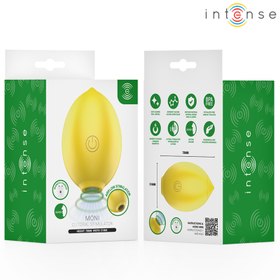 INTENSE - MONI LEMON ESTIMULADOR DE SUCÇÃO DO CLITÓRIS - D-245679 - Dona Pimenta