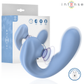 INTENSE - GINA - ESTIMULADOR CLITORIAL MULTIFUNCIONAL AZUL - D-246251 - Dona Pimenta