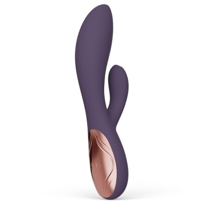LELO - INA THRUST RABBIT VIBRADOR DE EMPURRA ROXO - D-246219 - Dona Pimenta