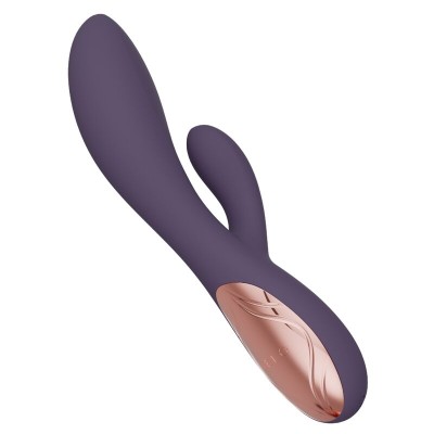 LELO - INA THRUST RABBIT VIBRADOR DE EMPURRA ROXO - D-246219 - Dona Pimenta