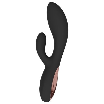 LELO - INA THRUST RABBIT VIBRADOR DE EMPURRAÇÃO PRETO - D-246220 - Dona Pimenta