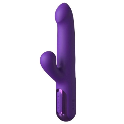 FANTASY FOR HER - SUPER SONIX THRUSTER RABBIT VIBRATOR ROXO - D-246193 - Dona Pimenta