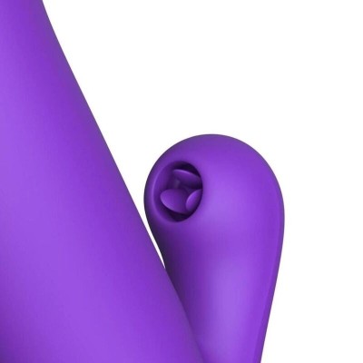 FANTASY FOR HER - SUPER SONIX THRUSTER RABBIT VIBRATOR ROXO - D-246193 - Dona Pimenta