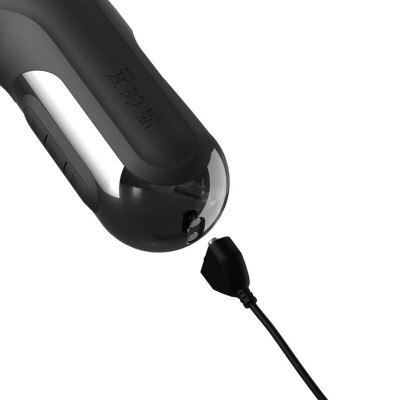 FETISH FANTASY SERIES - VIBRADOR COELHO DE SILICONE SONIX PRETO - D-246196 - Dona Pimenta