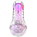PDX ELITE - VIEWTUBE XXL LED TRANSPARENT STROKER 27,3 CM - D-246204 - Dona Pimenta