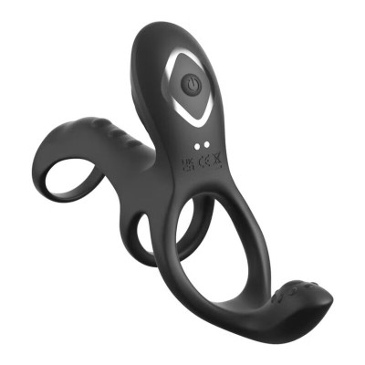 FANTASY C-RINGZ - ULTIMATE COUPLES CAGE MAX ANEL PENIANO VIBRATÓRIO 19,5 CM - D-246207 - Dona Pimenta