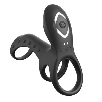 FANTASY C-RINGZ - ULTIMATE COUPLES CAGE PRO ANEL PENIANO VIBRATÓRIO 19,5 CM - D-246208 - Dona Pimenta